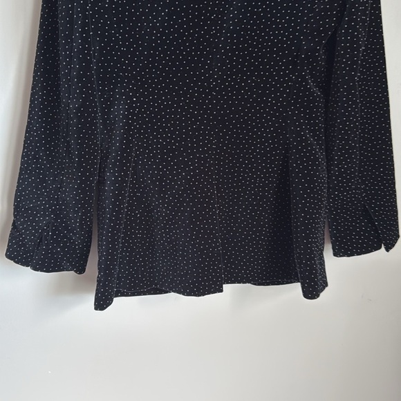 Theory Velvet Cinched Dotted Blazer - Picture 9 of 13